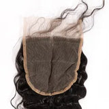 Brazilian Deep Wave 5x5 Hd Lace Closures,Free Part 10a Human Hair Closure