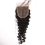 Brazilian Deep Wave 5x5 Hd Lace Closures,Free Part 10a Human Hair Closure