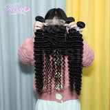 Brazilian Deep Wave 5x5 Hd Lace Closures,Free Part 10a Human Hair Closure