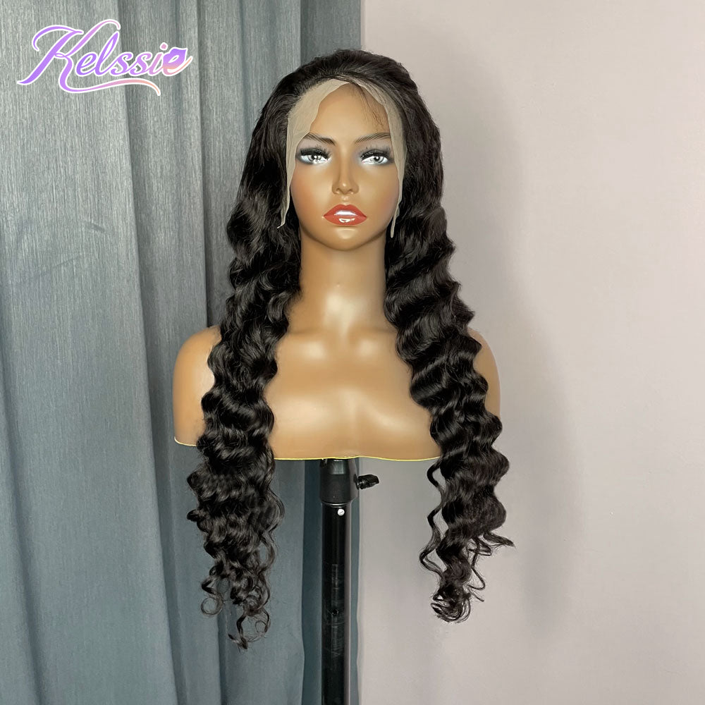 13X4 HD Lace Loose Wave Wig 180% Density