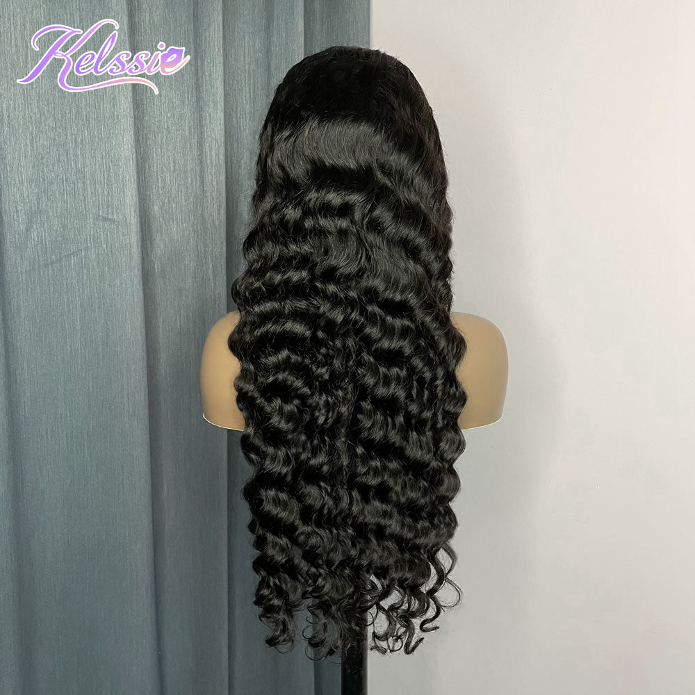 13X4 HD Lace Loose Wave Wig 180% Density