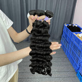 Raw Virgin Hair Bundle, Brazilian Raw Virgin Cuticle Aligned Hair,wholesale Loose Wave Hair Vendor Bundle