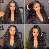 13X4 HD Lace Deep Wave Wig 180% Density