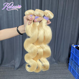 #613 Blonde Body Wave Bundles Virgin Hair