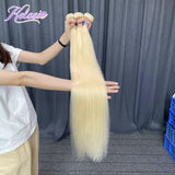 #613 Blonde Straight Bundles Virgin Hair