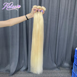 #613 Blonde Straight Bundles Virgin Hair