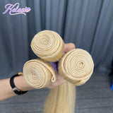 #613 Blonde Straight Bundles Virgin Hair