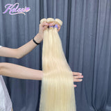 #613 Blonde Straight Bundles Virgin Hair