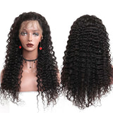 13X4 HD Lace Deep Wave Wig 180% Density